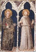 Simone Martini, St Anthony and St Francis